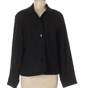 Coldwater Creek black top/ jacket
